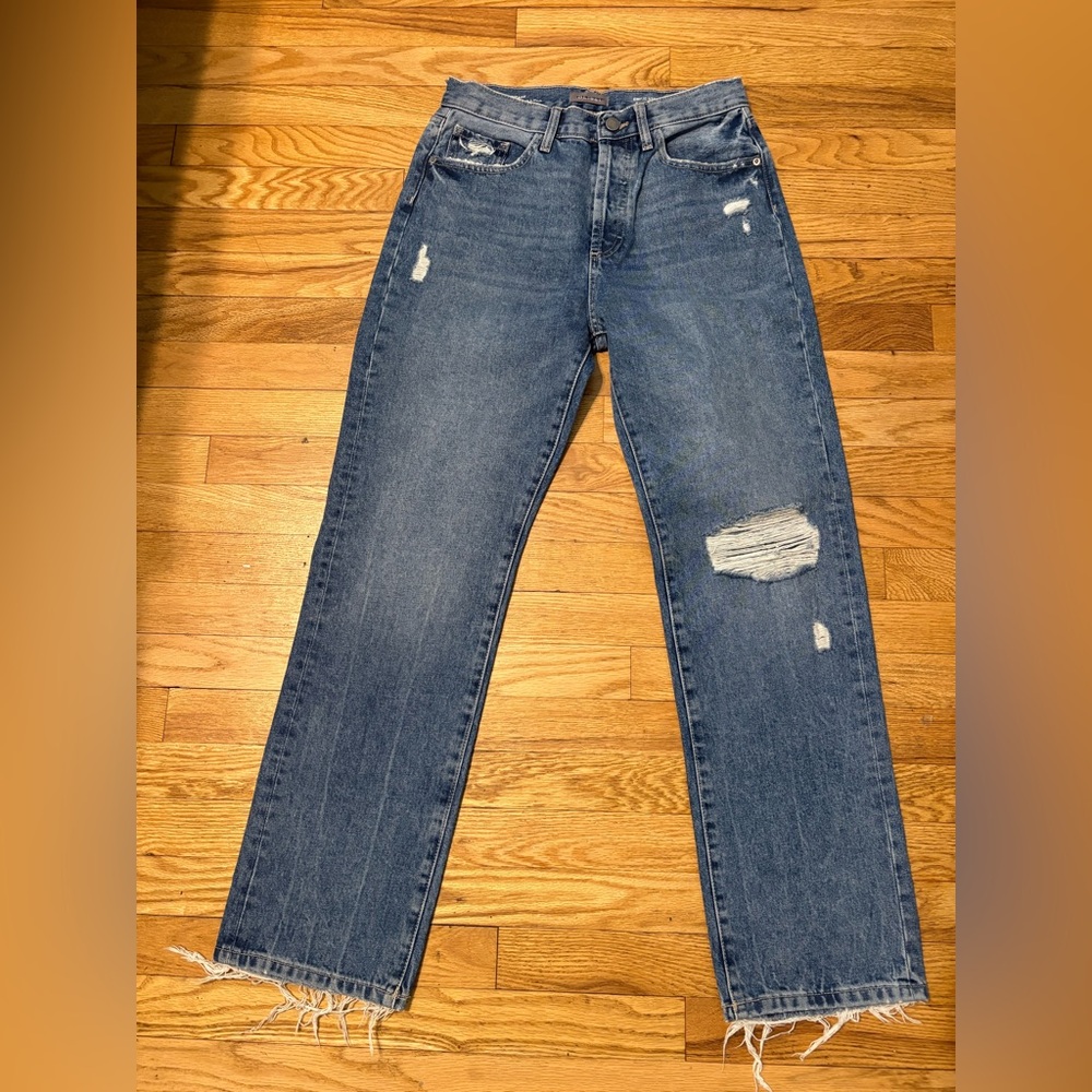 DL1961 Distressed Blue Jeans